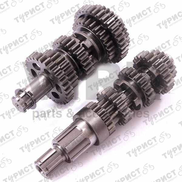 ВАЛЫ КПП С ШЕСТЕРНЯМИ 250см3 166FMM