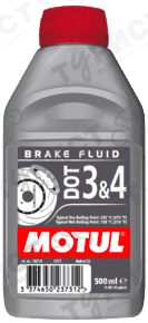 Тормоз Жидк Motul Dot 3&4 Brake Fluid 0.5Л