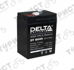 Акб 6V 4.5 Аh Delta Dt
