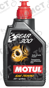 Масло Motul Gear 300 75w90 синтетика 1л