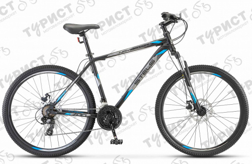 ВЕЛОСИПЕД STELS NAVIGATOR 700 MD 27.5"р17,5 чер/голубой
