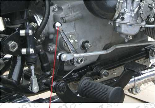 Рычаг заднего хода Урал