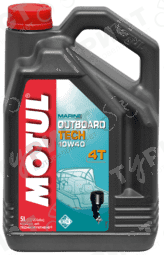 Масло Motul Outboard 4Т 1Л 10W40 П/с